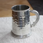 Paketseglingens vandringspris, (Silvermugg med glasbotten)